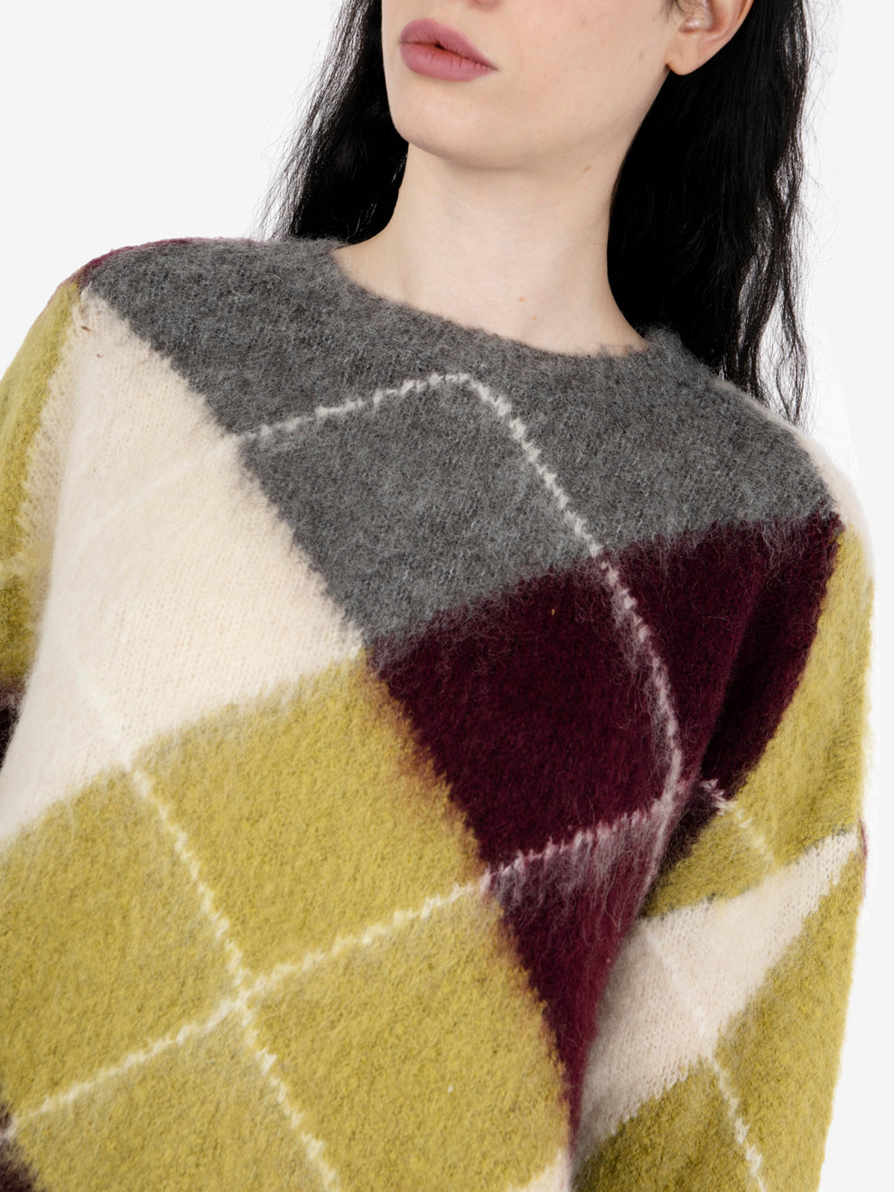 Maglione losanghe diamonds