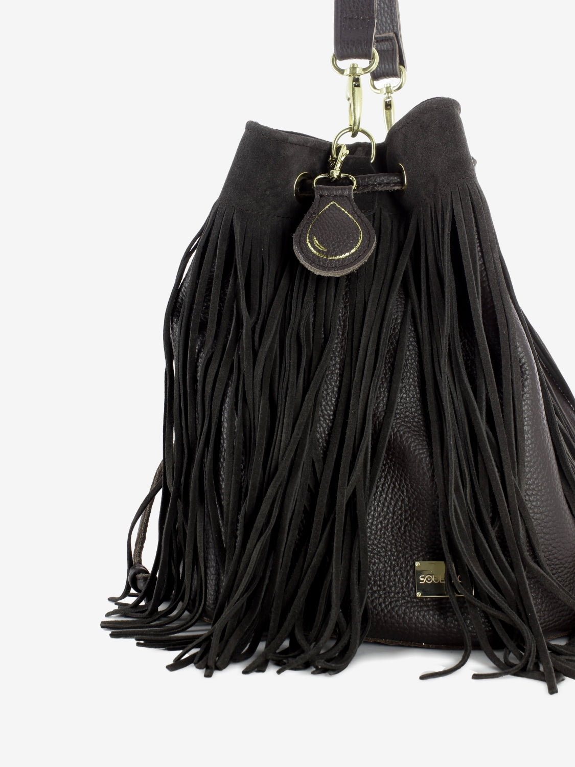 Borsa secchiello grande Asuka brown