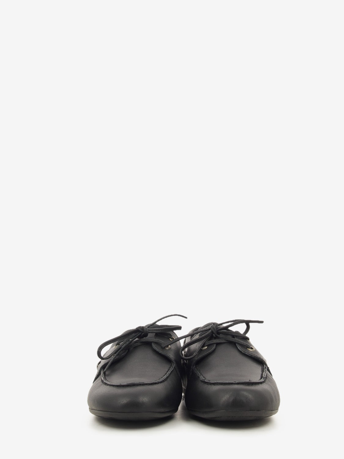 SLIMBOATKILT BLACK SMOOTH LEATHER SPSSLIMBOAT-BKL
