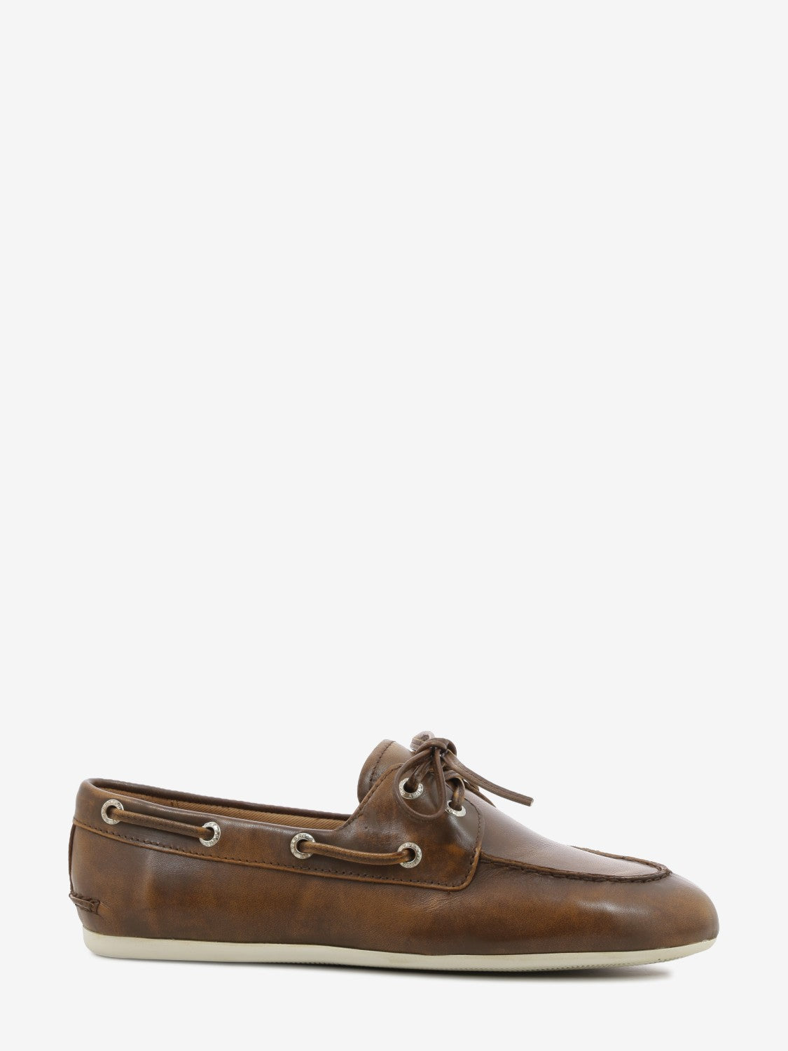 Slimboat leather tan