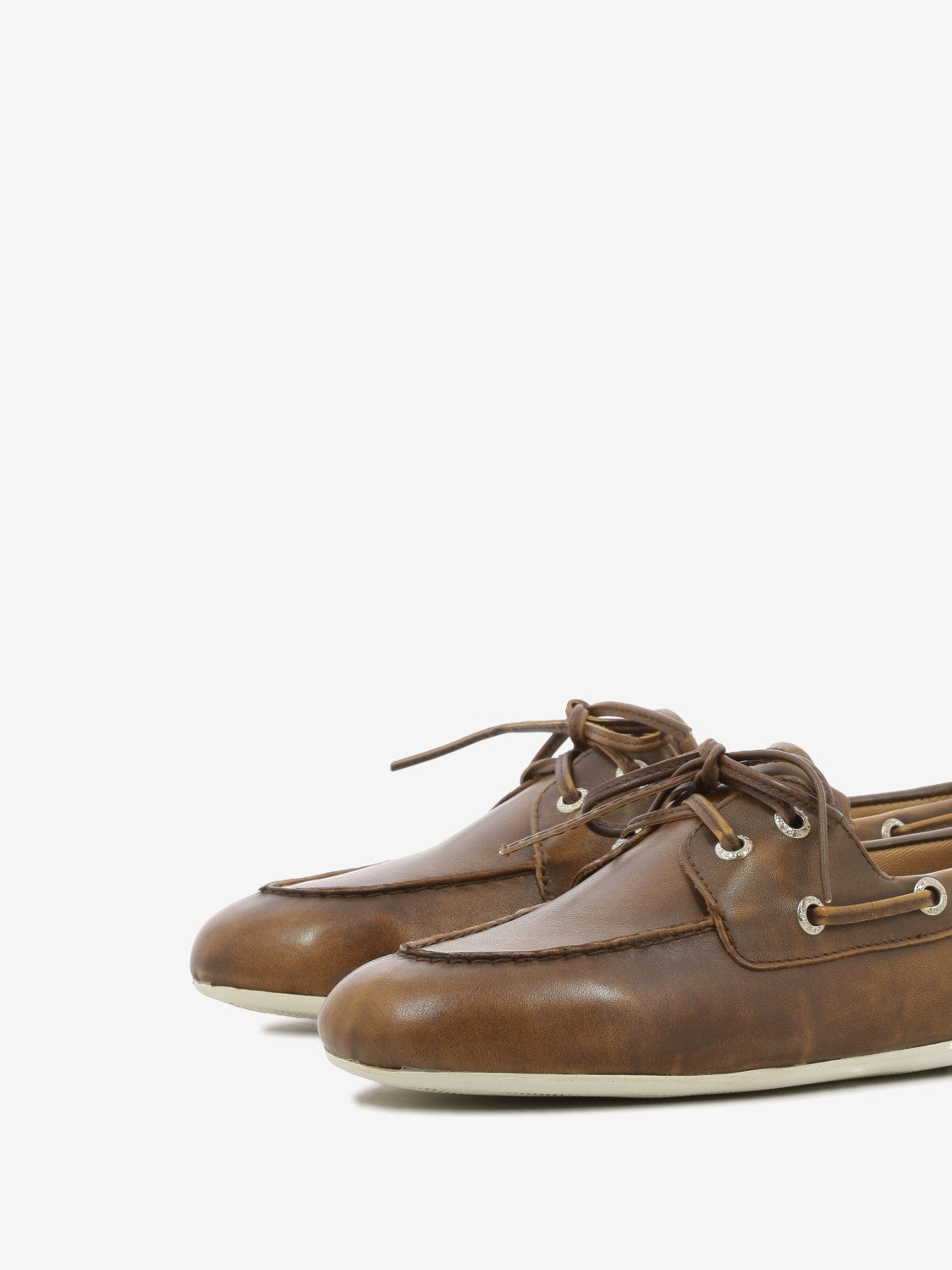 Slimboat leather tan