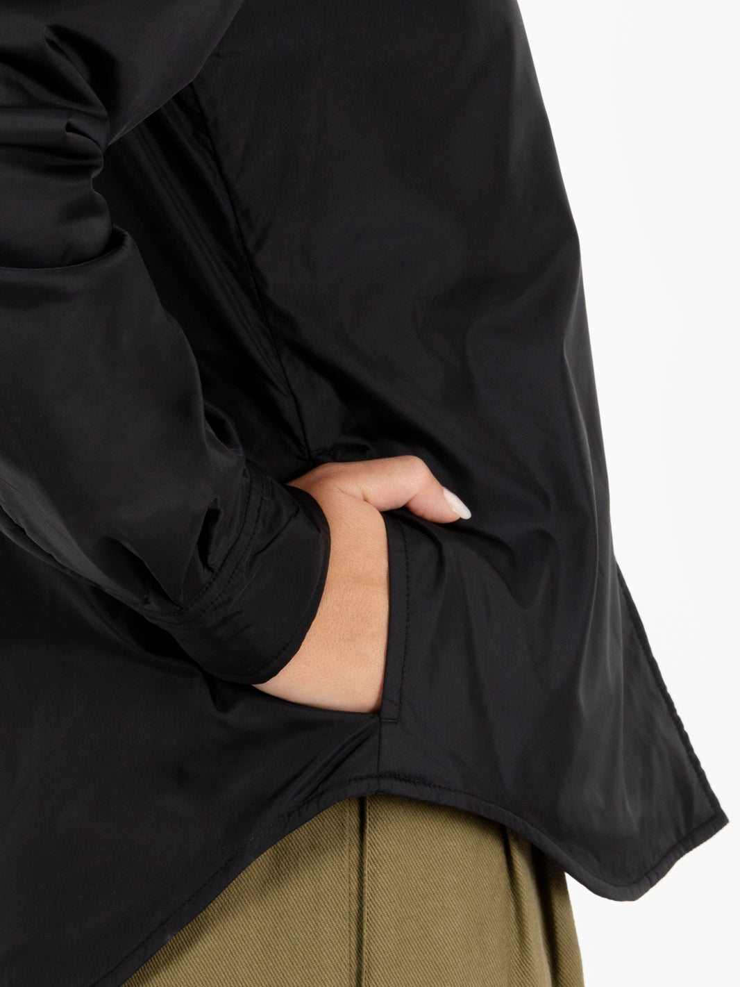 Giacca camicia Glue nera