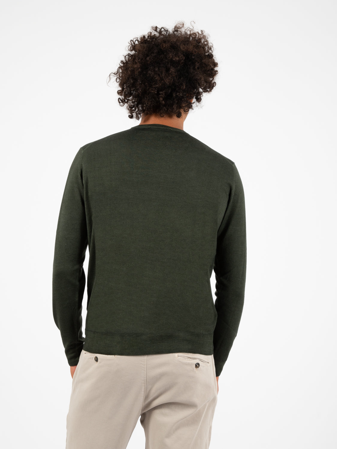 Maglione leggero girocollo militare