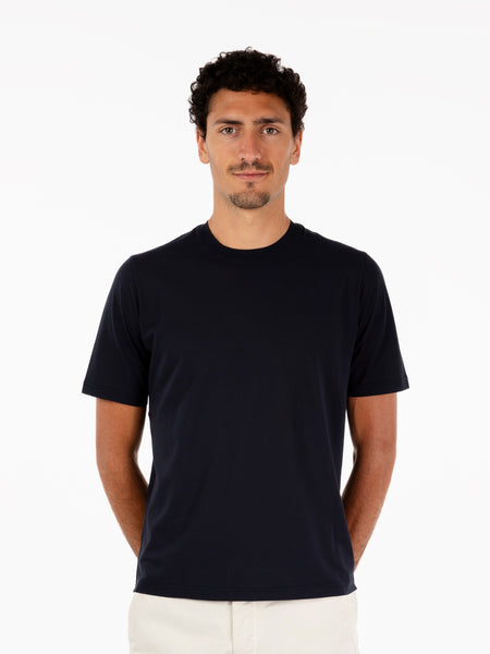 T-shirt in cotone navy