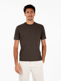T-shirt in cotone testa di moro
