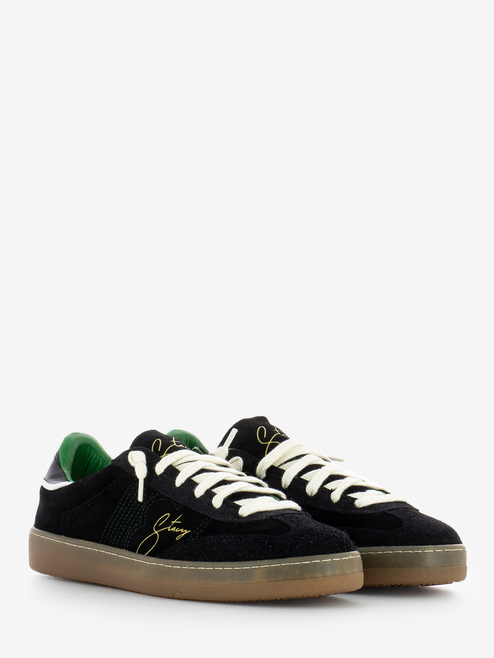 Sneakers Lotus black / green