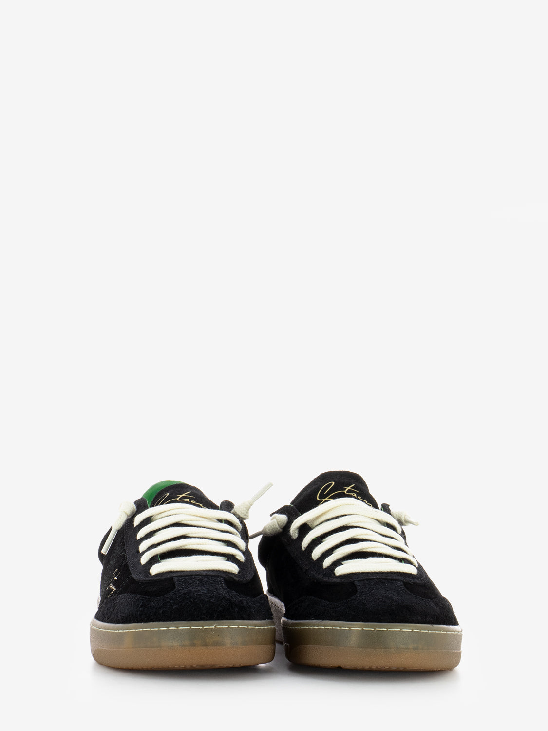 Sneakers Lotus black / green
