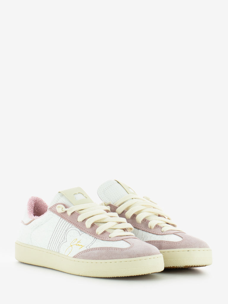 STACY - Sneakers Lotus white / barbie