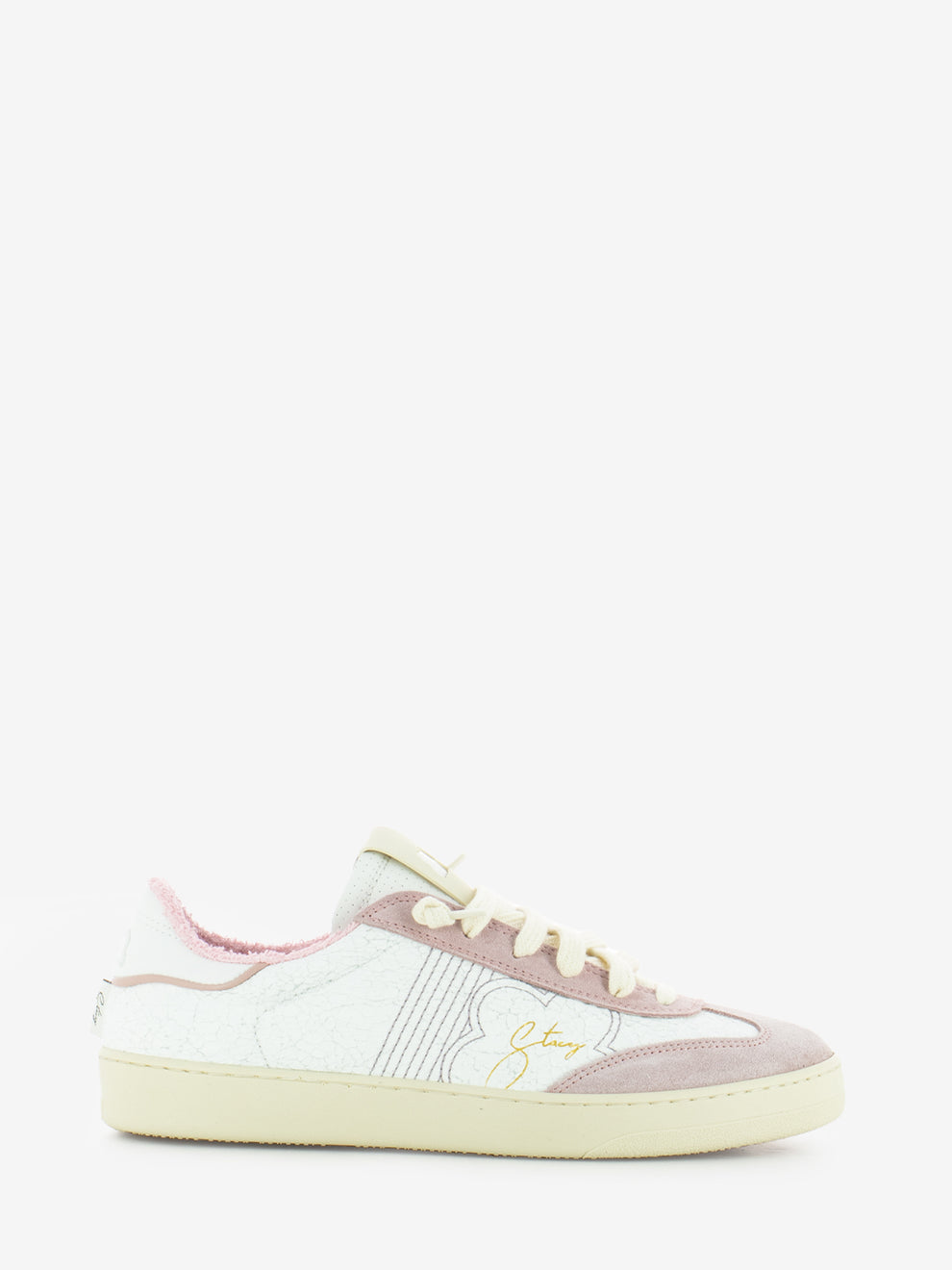 Sneakers Lotus white / barbie