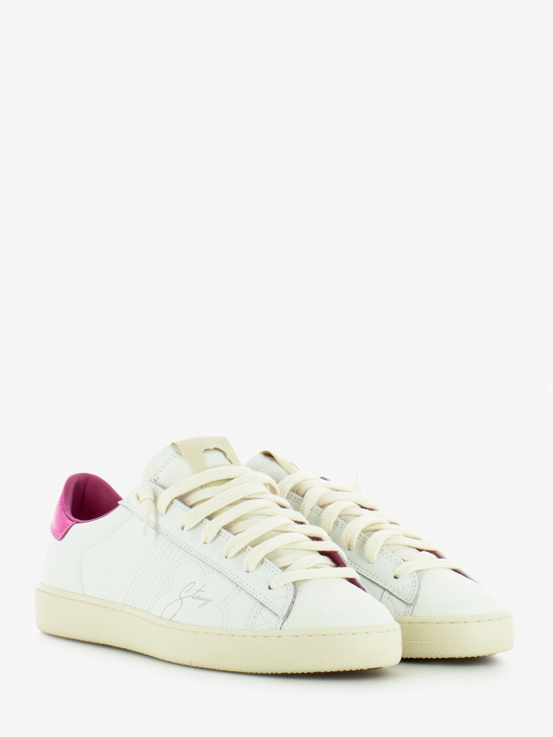 Lotus Sneakers White / Pink