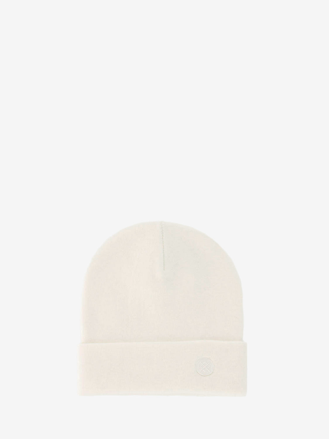Beanie Kama lana merino bianco