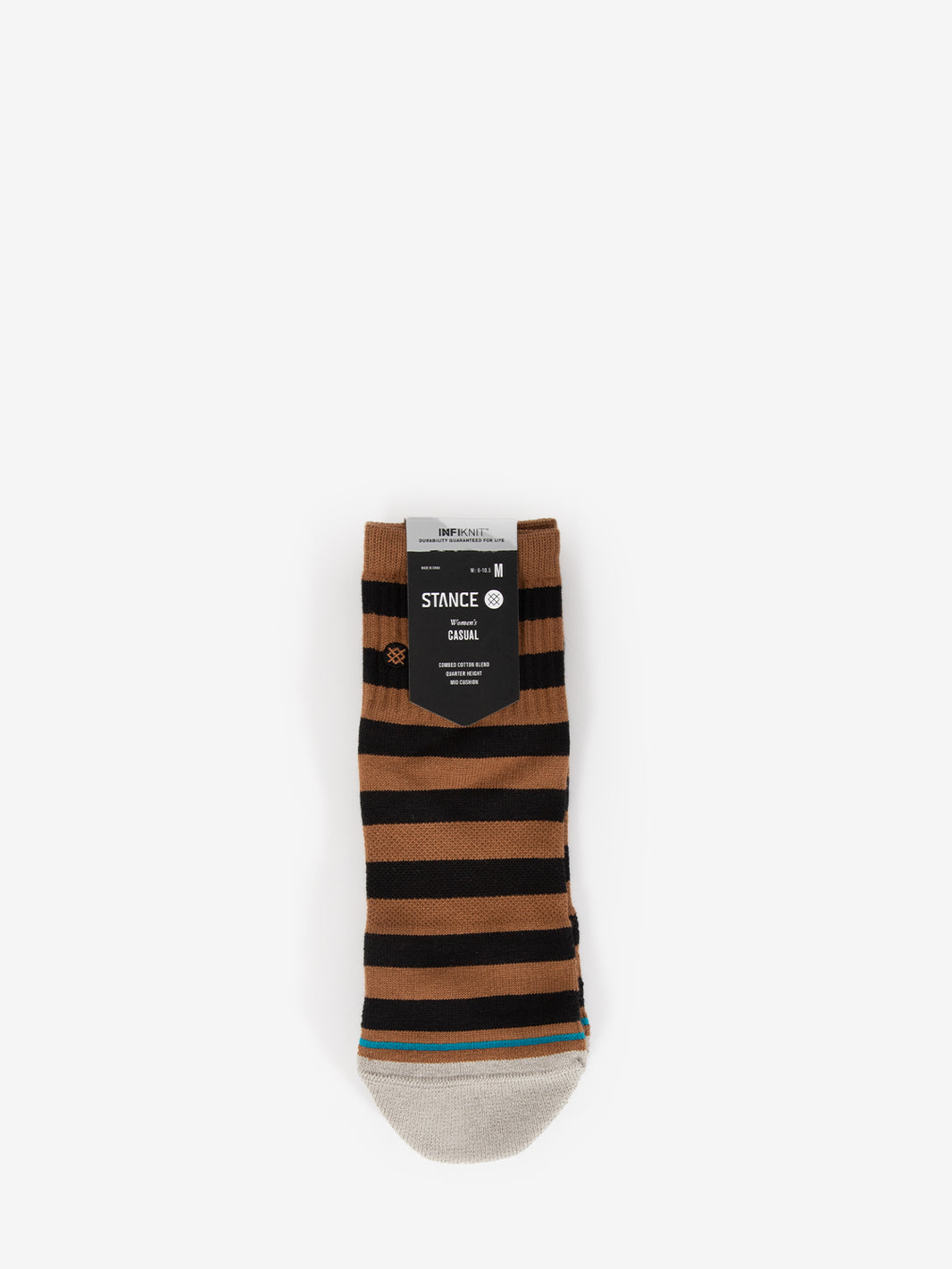 Calzini Anything QTR black / brown