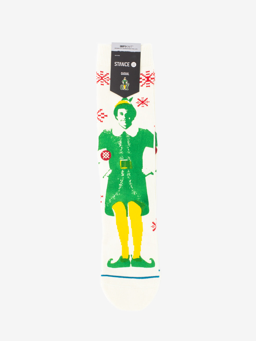 Calzini Buddy the Elf off white