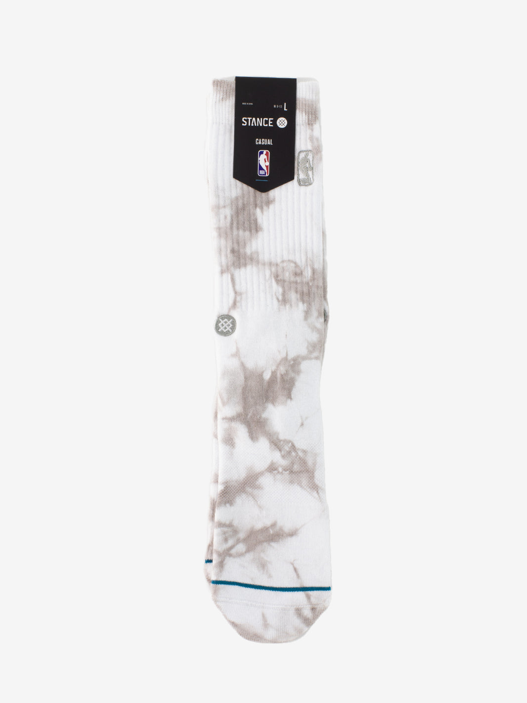 Calzini casual NBA logoman dye lightgrey