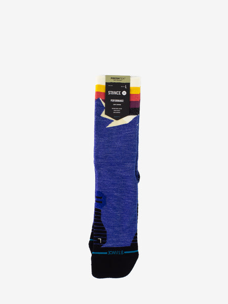 Calzini divided lines crew blue