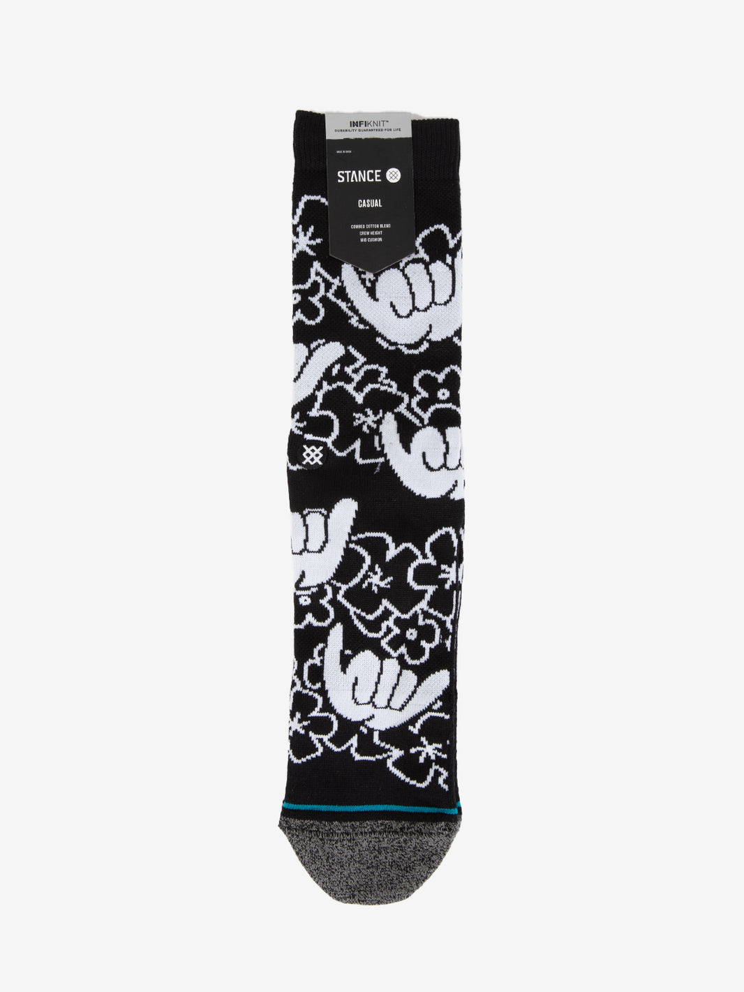 Calzini Hawaii Shaka black