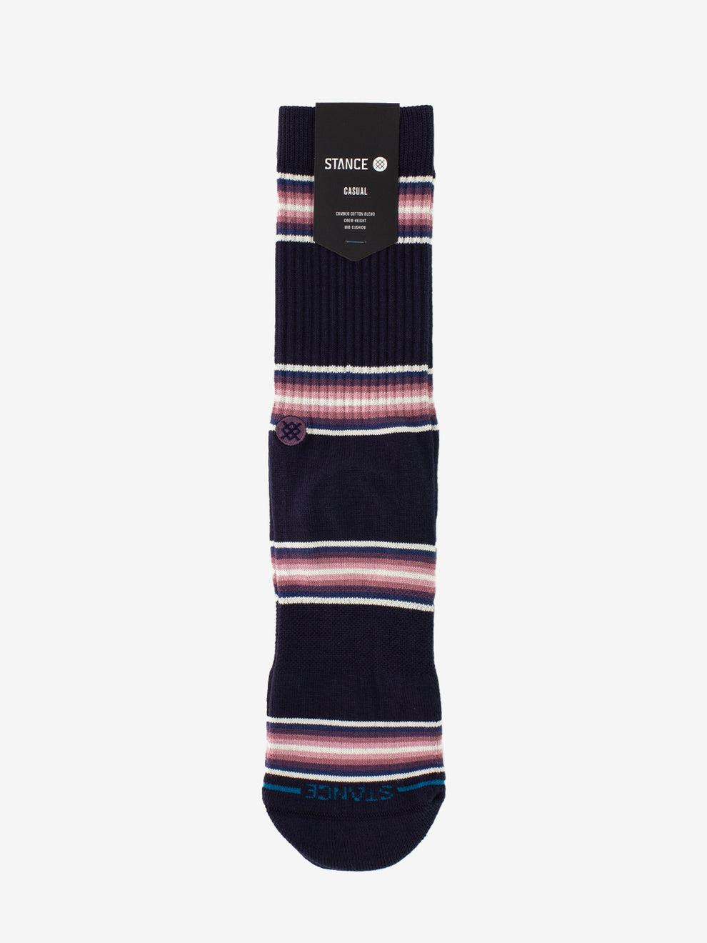 Hill Top Crew Socks Navy