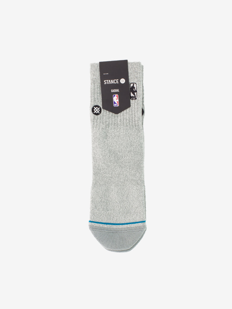 STANCE - Calzini Logoman Quarter heathergrey