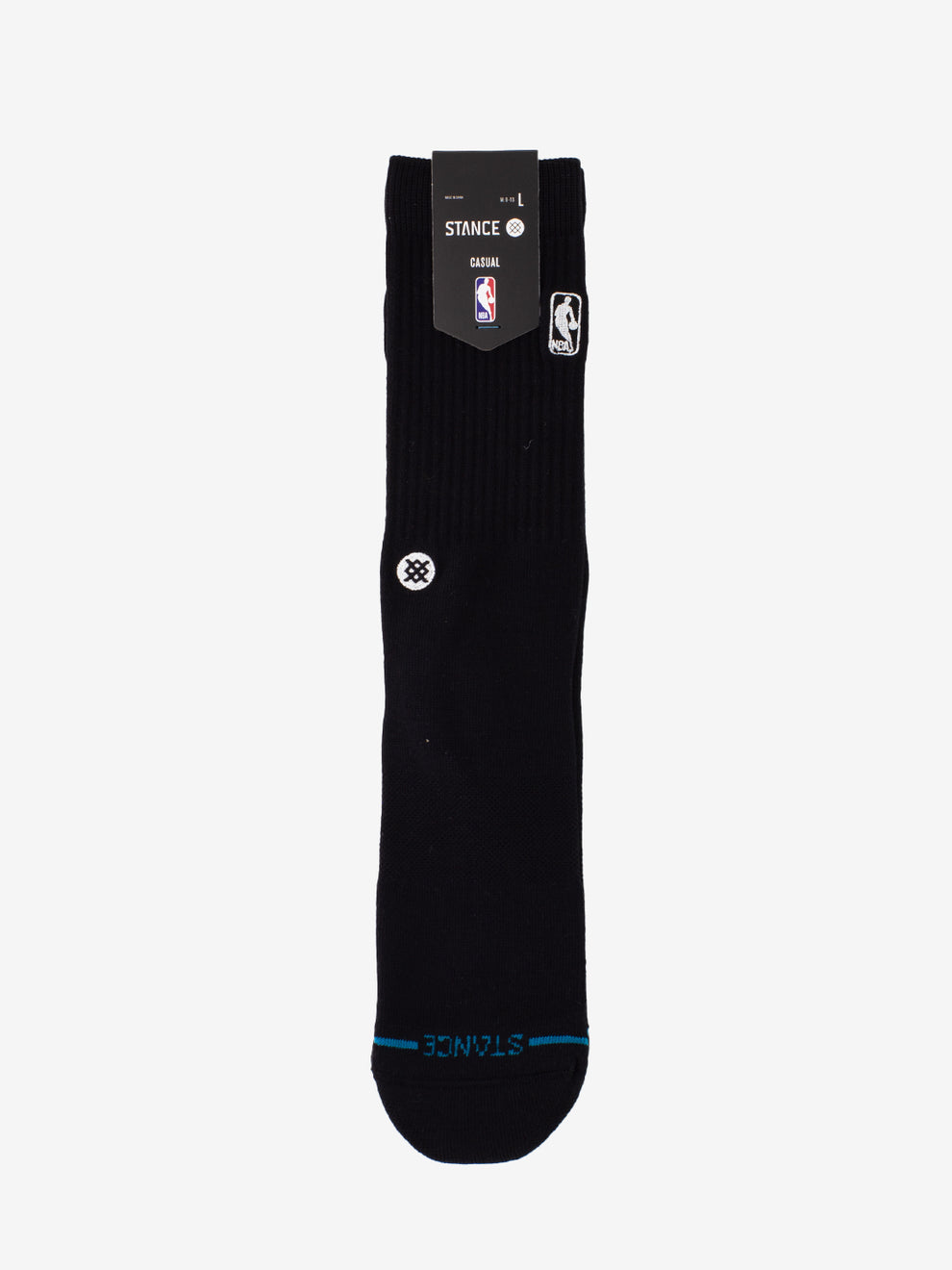 NBA Logoman ST Black Socks