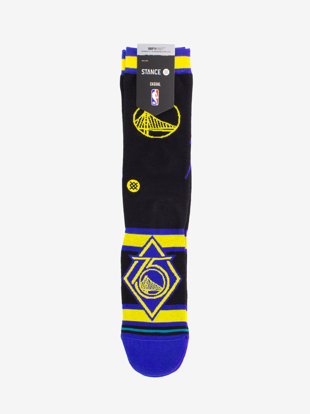Calzini NBA Warriors nero