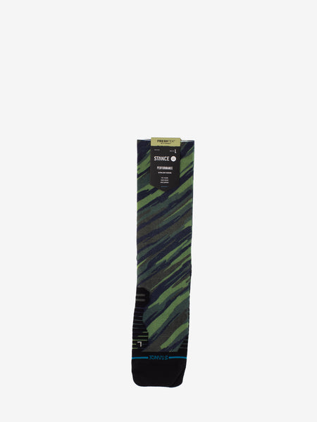 Calzini Slant Crew greencamo