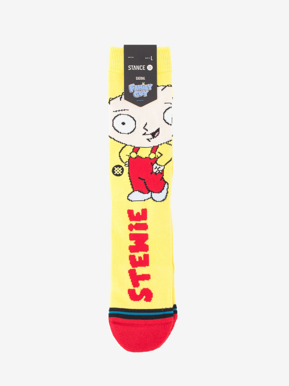 Stewie yellow socks