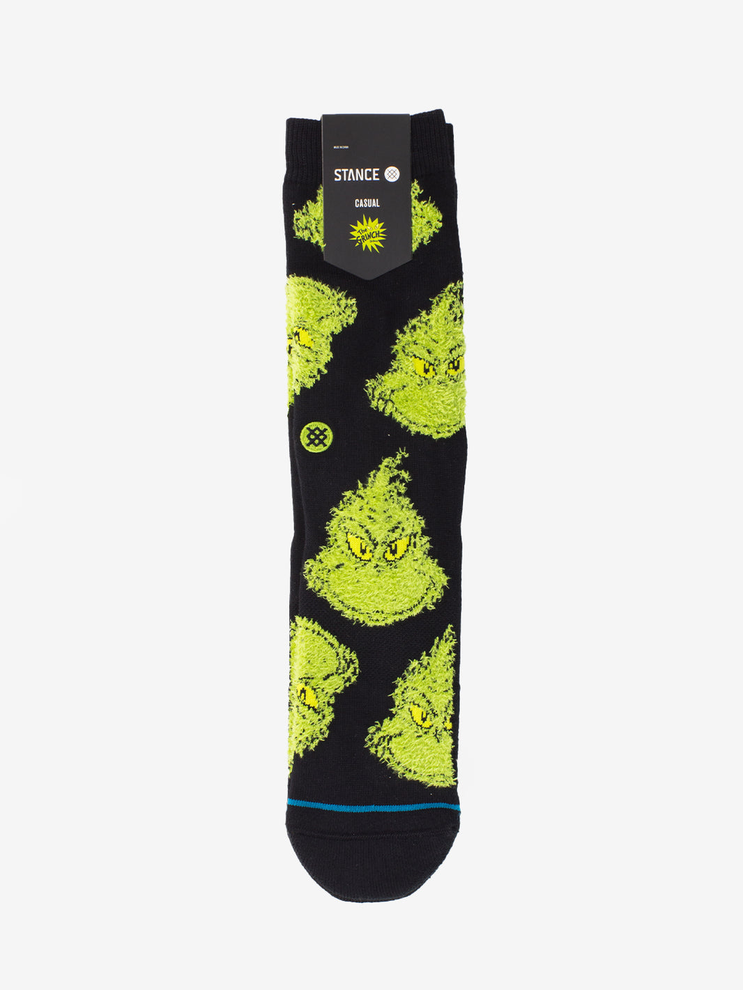 Calzino Mean One black / green