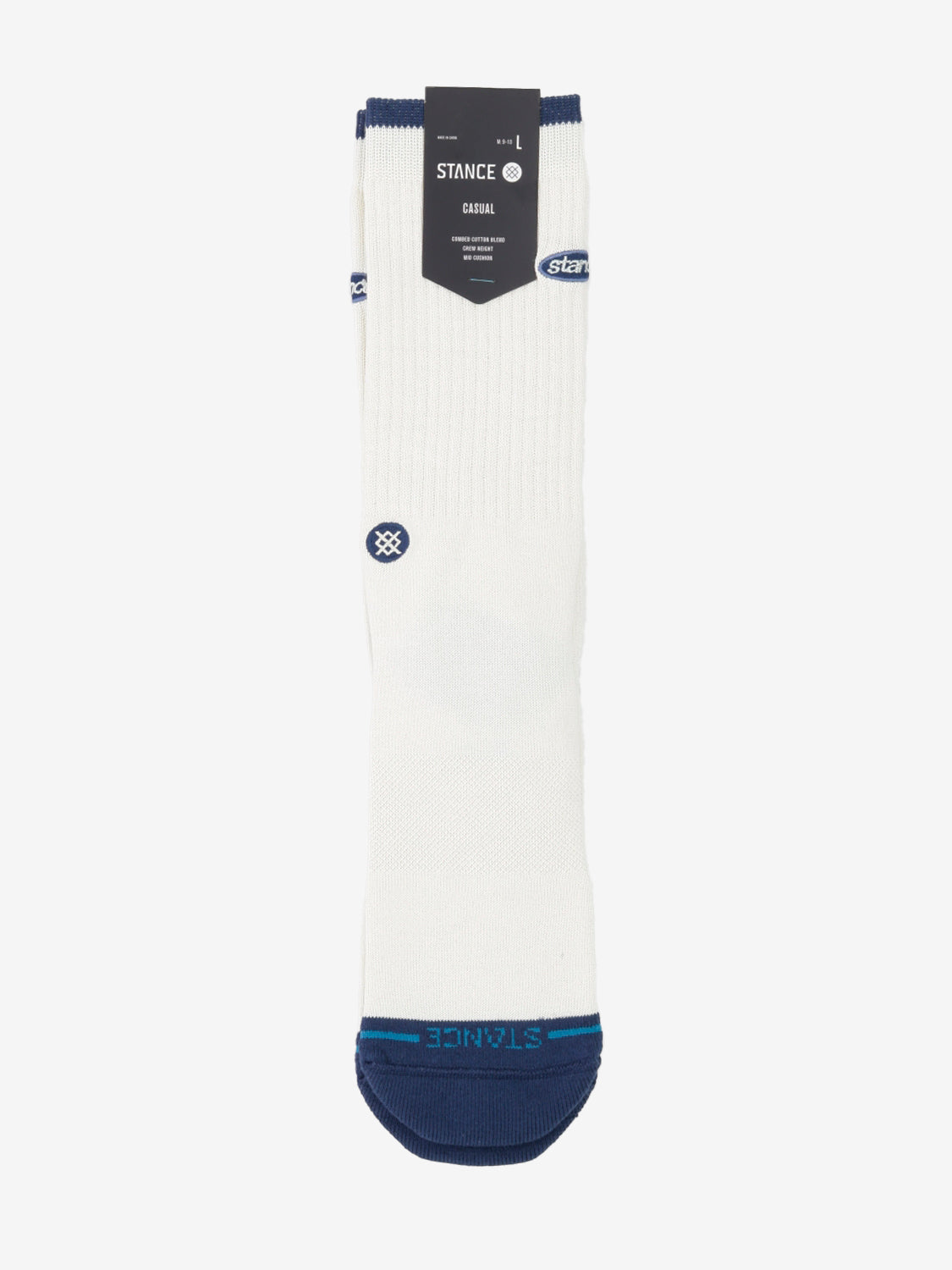 Sock Blurred crew canvas
