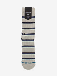 SOCK MULTISTRIPE RIBBED CREW GRAY 62US0000779_GRY
