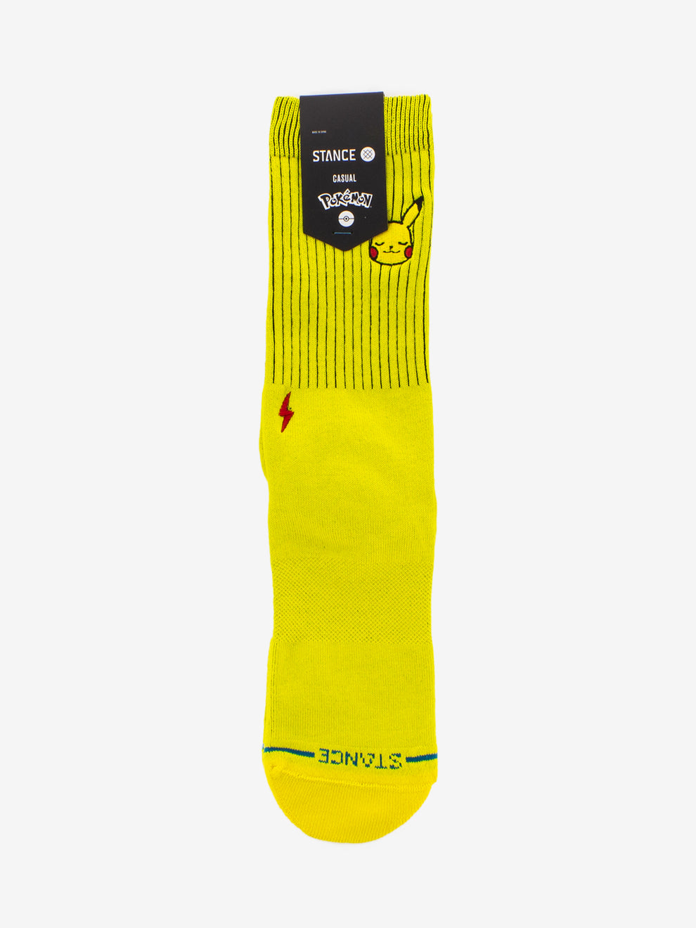 Socks Pikachu Crew yellow