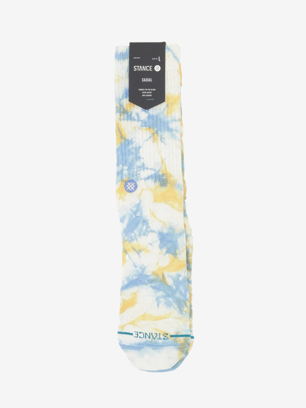 Socks Spotty Dye Crew mango