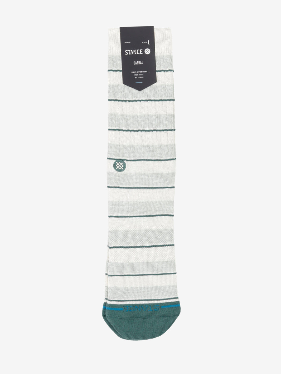 Socks striped It crew teal