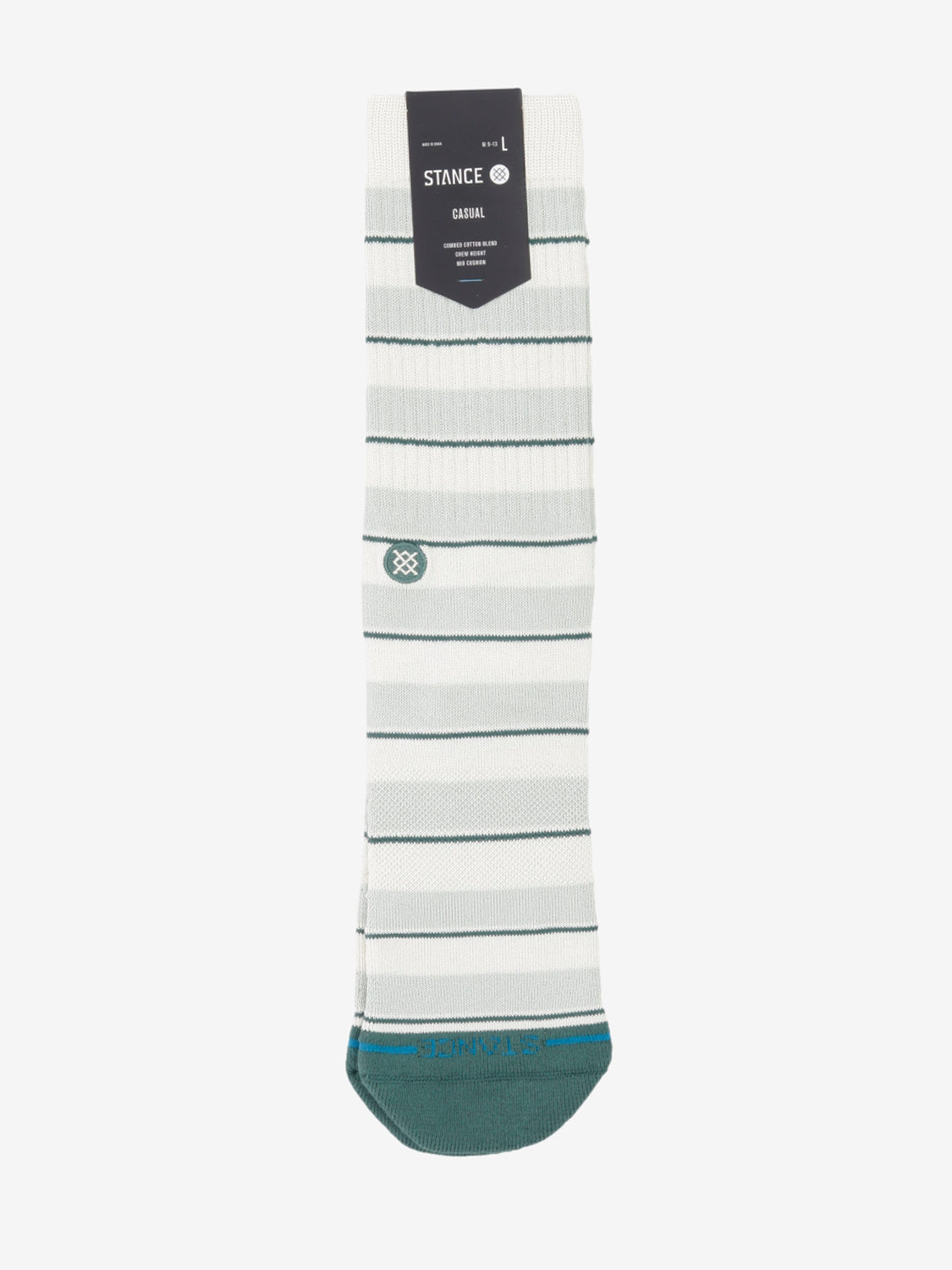 Socks striped It crew teal