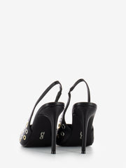 STEVE MADDEN - Slingback Alchemy black / silgld
