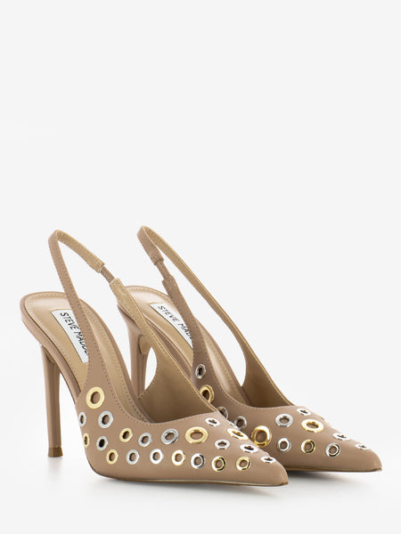 Slingback Alchemy blush / silgld