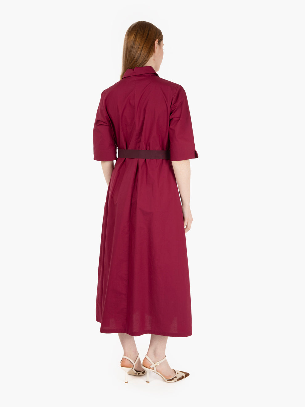 Sangria shirt dress