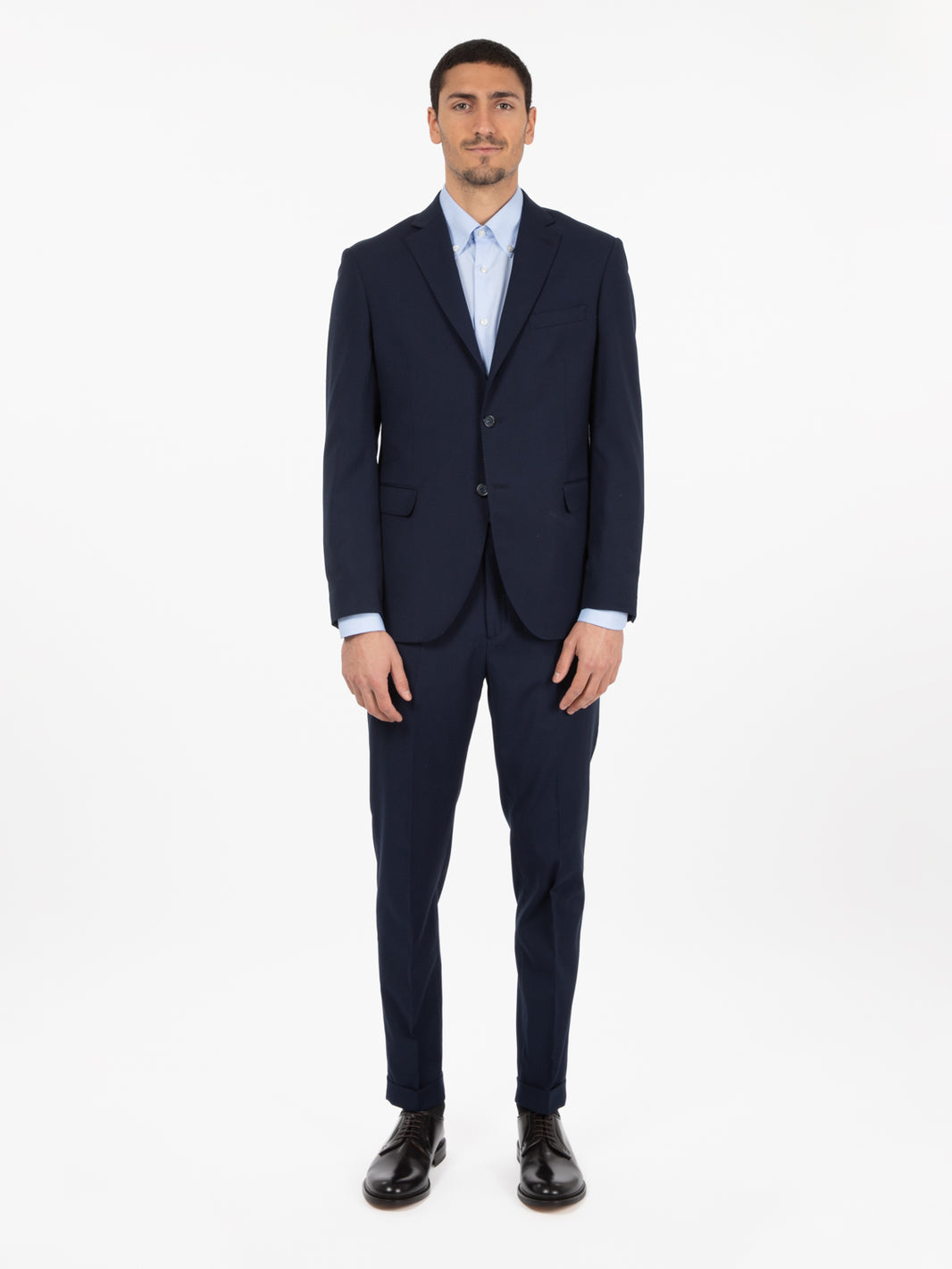 Dior/N navy single-breasted suit
