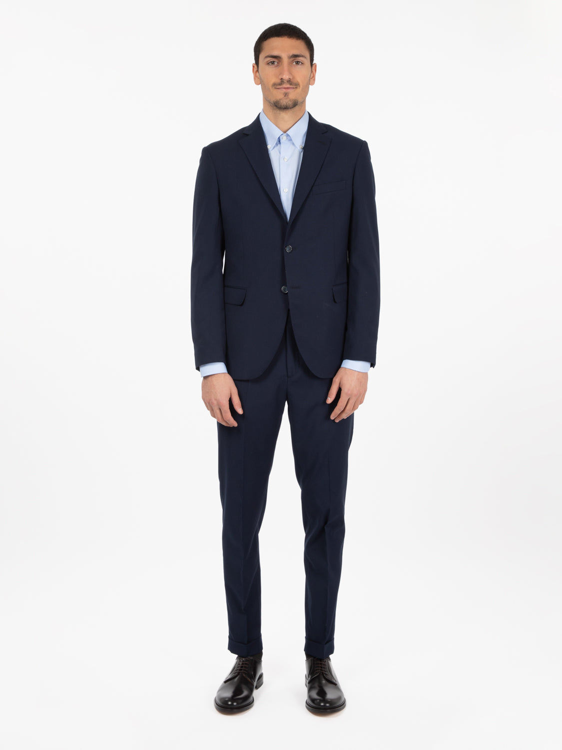 Dior/N navy single-breasted suit