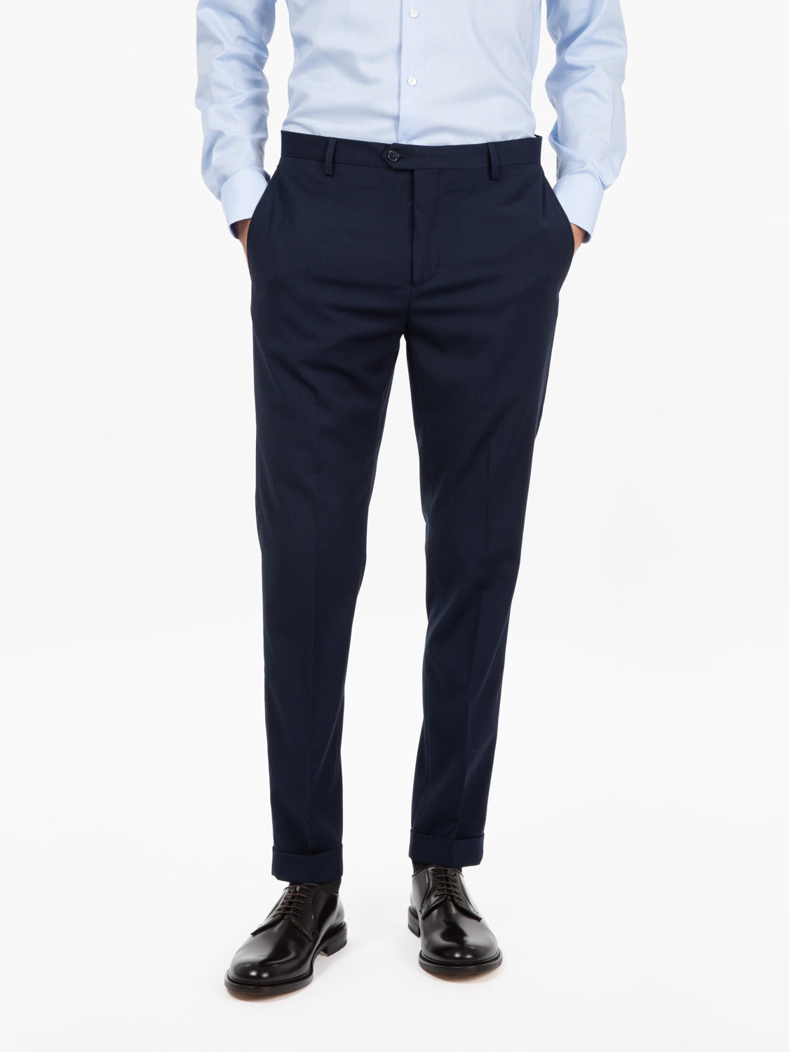 Dior/N navy single-breasted suit