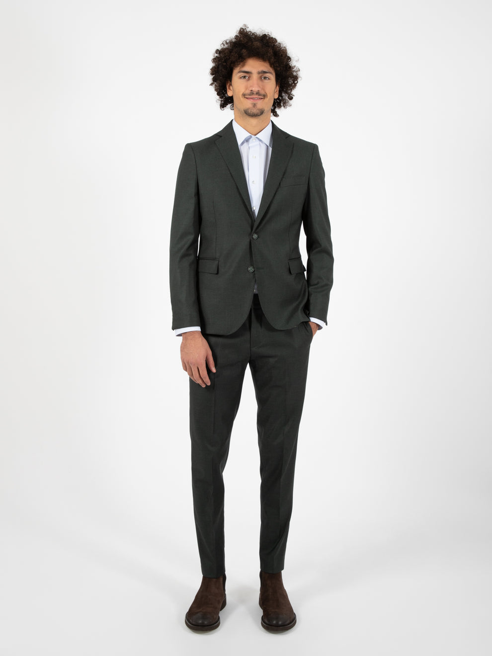Gray sauvage dress