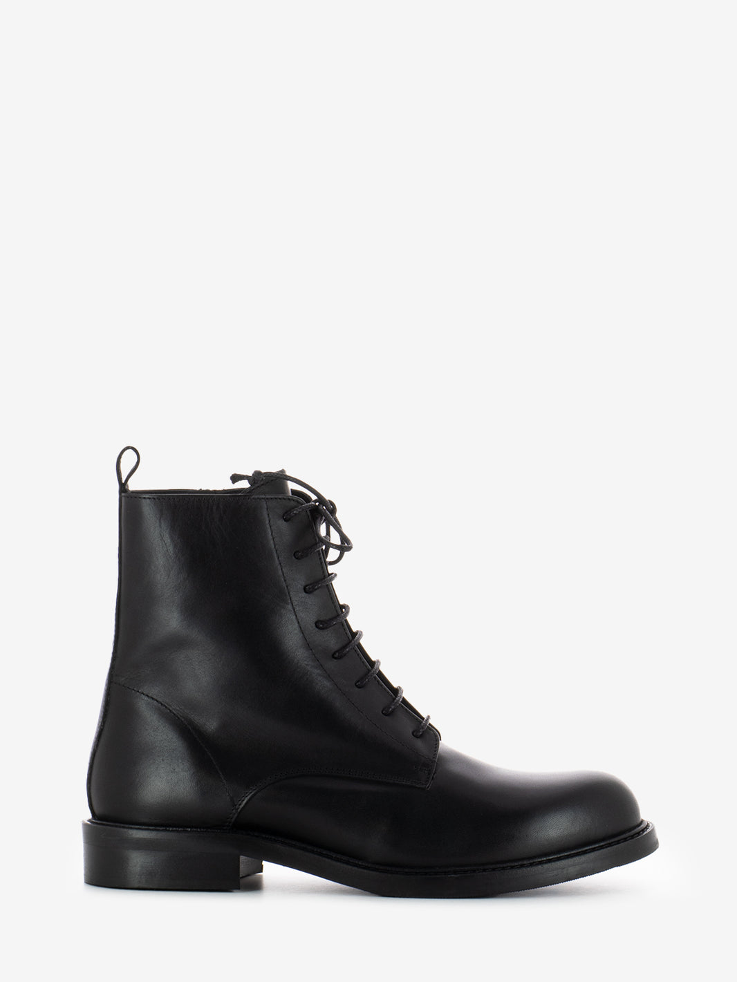 Kat black leather amphibians