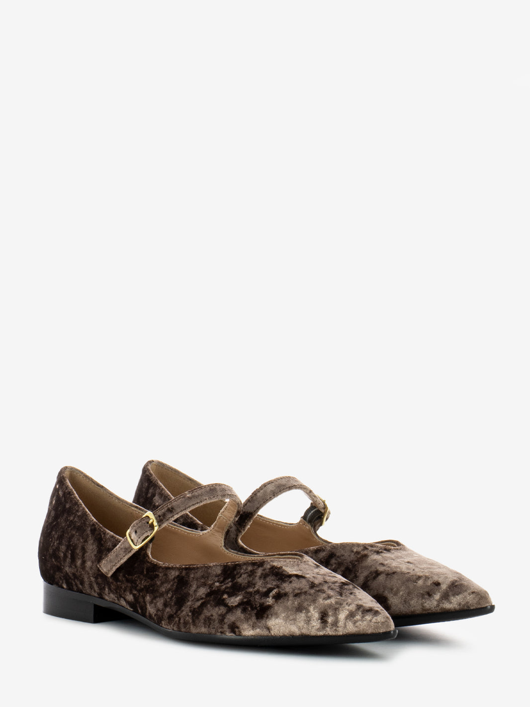 Brown chenille baby ballerina