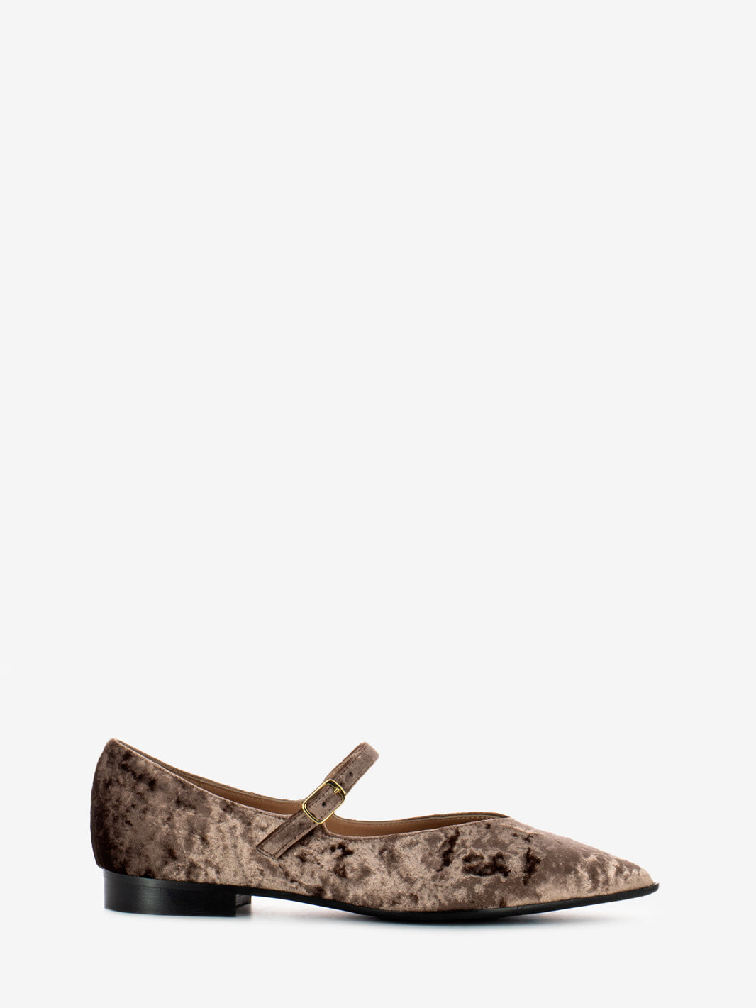 Brown chenille baby ballerina