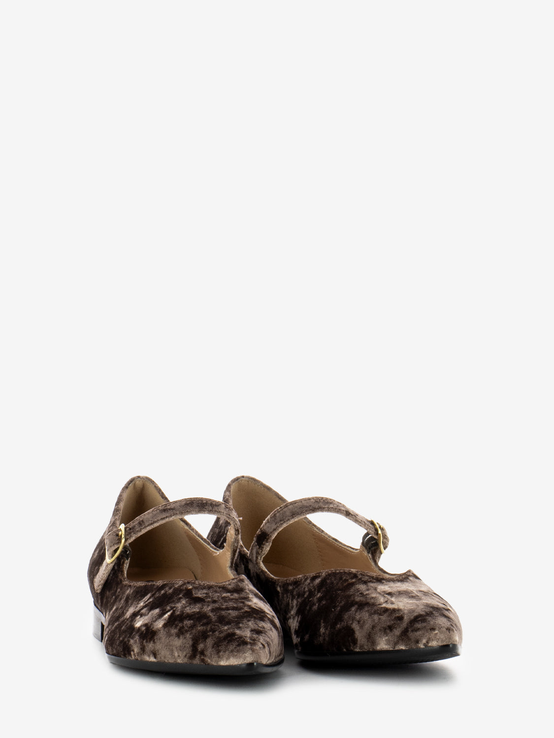 Brown chenille baby ballerina
