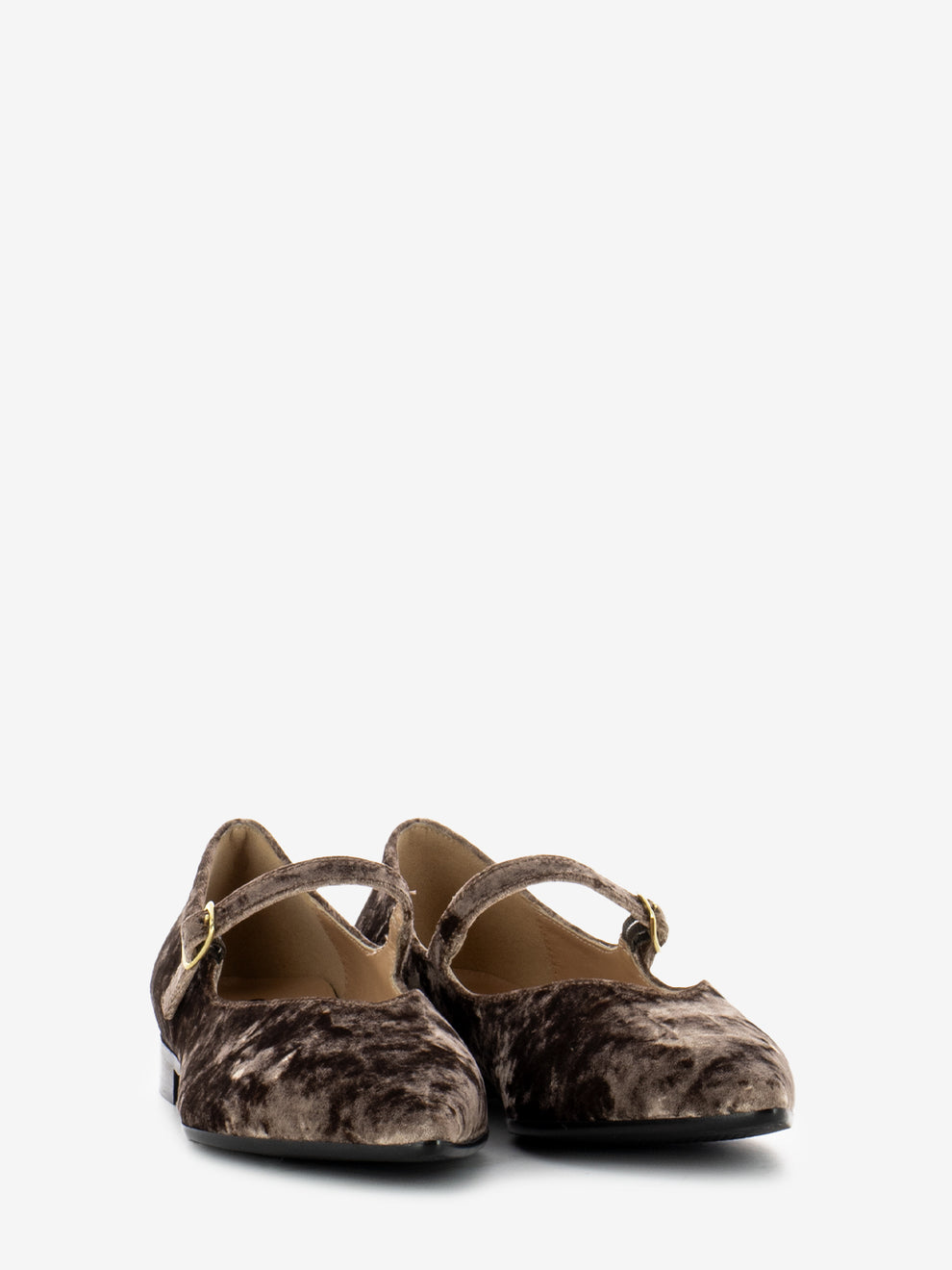 Brown chenille baby ballerina