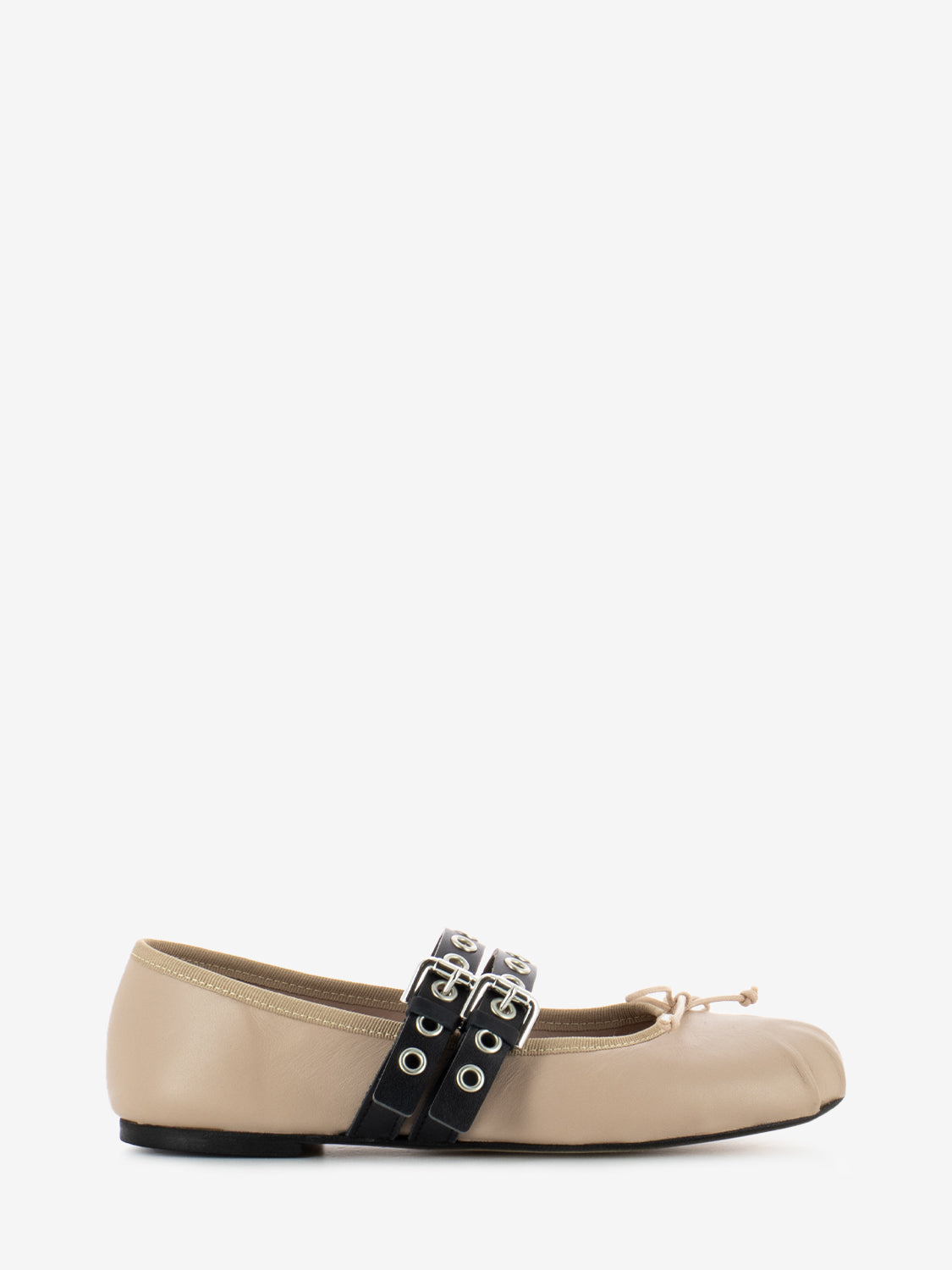 Ballerina with pink buckles
