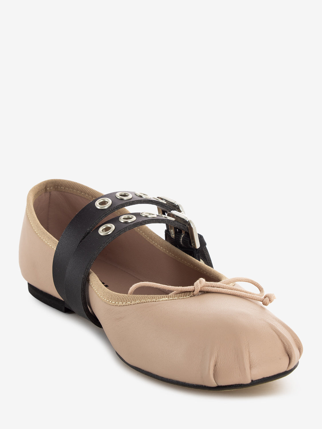Ballerina with pink buckles
