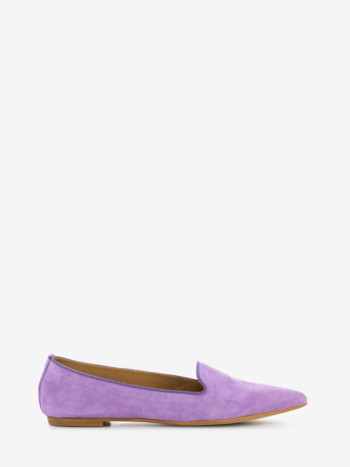 Bougainvillea suede ballerina