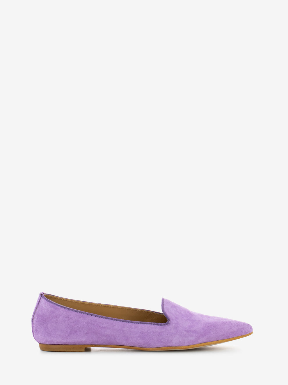 Bougainvillea suede ballerina