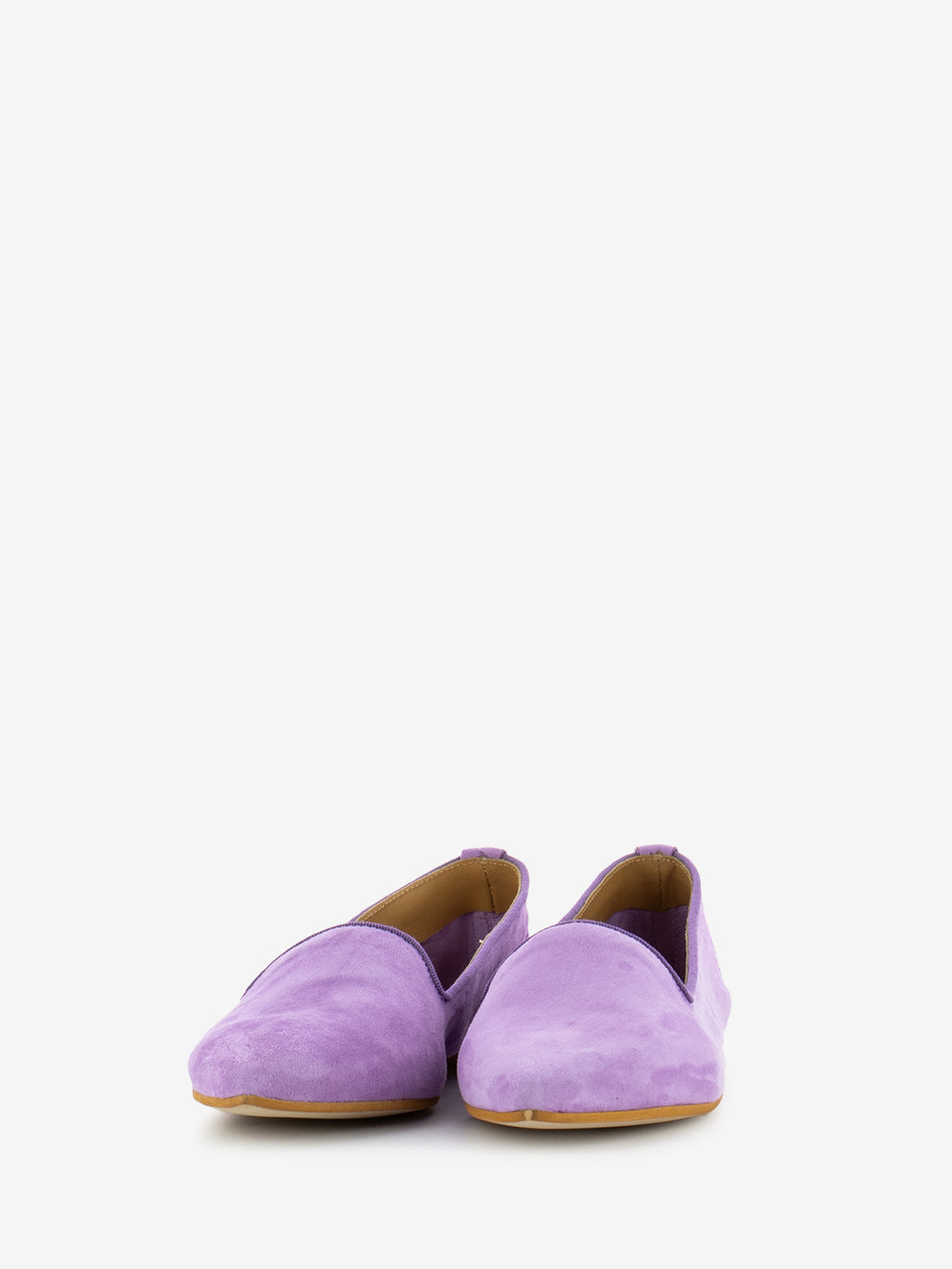 Bougainvillea suede ballerina